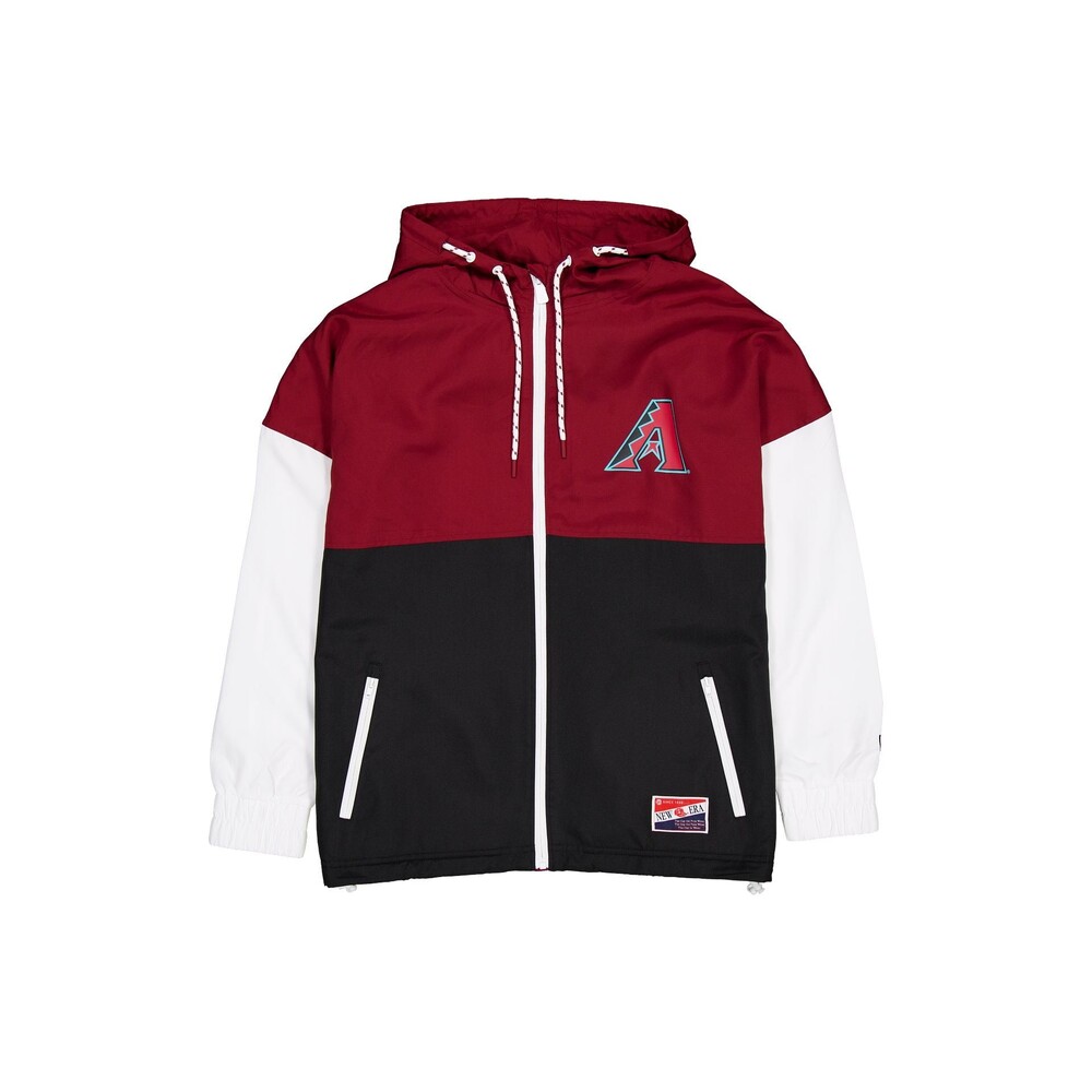 New Era Arizona Diamondbacks Throwback Windbreaker - Size L